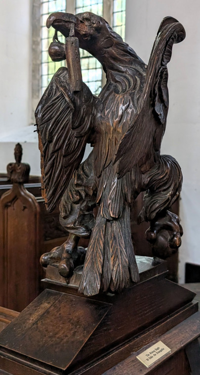Hatfield Broad Oak Church Wood Carving 2 27 June 2025 Copyright: William George