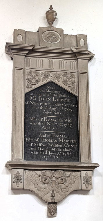 Clavering Church Letch Monument 5 August 2025 Copyright: William George