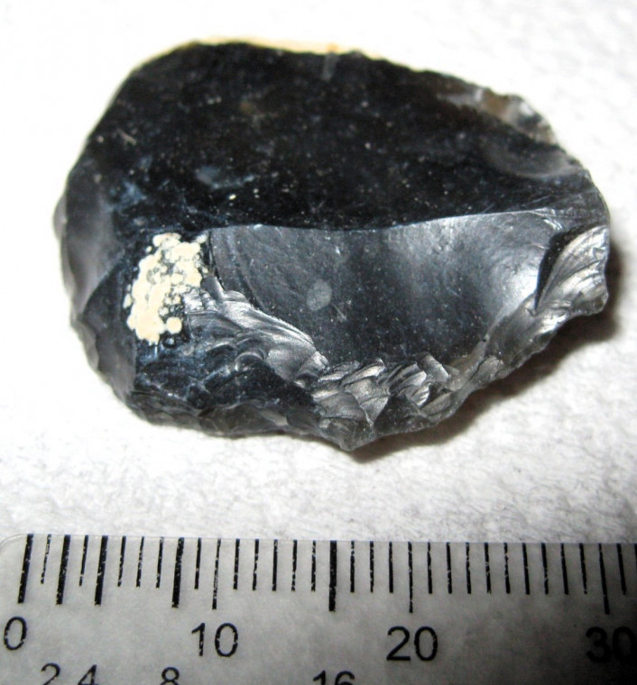 Neolithic Scraper Wrabness Essex Copyright: William George