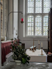 Gosfield Church Chancel and Lamp 21 March 2025