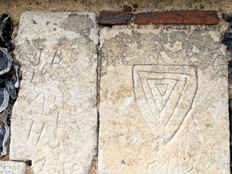 Tilty Church  Graffiti 28 17 June 2025 Copyright: William George