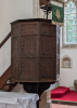 Clavering Church Pulpit and Piscina 5 August 2025