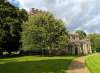 Clavering church from gate  5 August 2025 