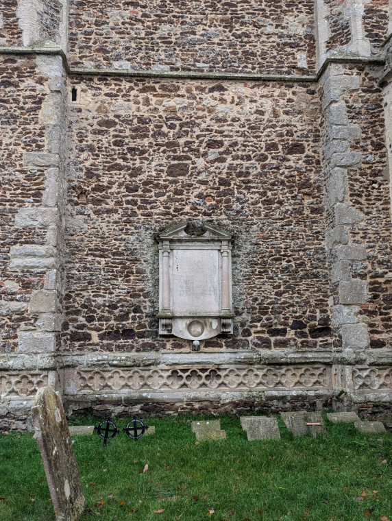 Great Bromley Church South Face of Tower 15 November 2025 Copyright: William George