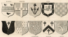 Little Horkesley Church Coat of Arms Suckling 1845