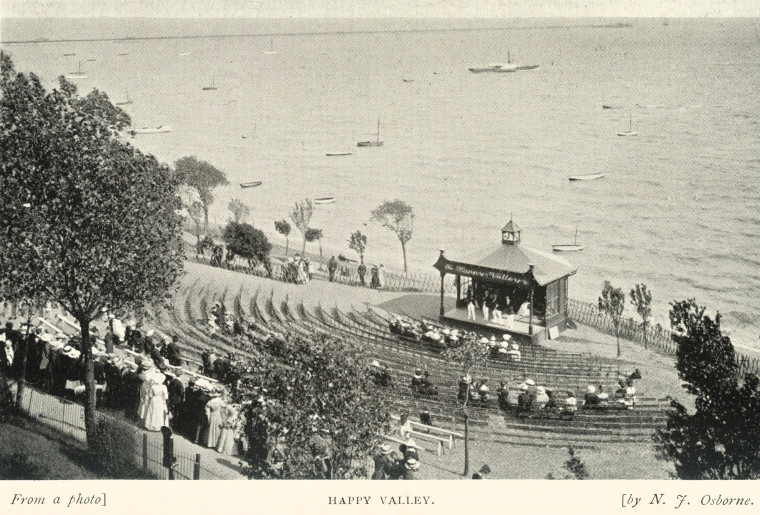 Southend Happy Valley N J Osborne 1910 Copyright: T Northcott Spurll Southend 1910