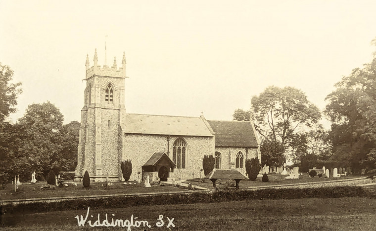 Widdington Church Postcard Copyright: William George