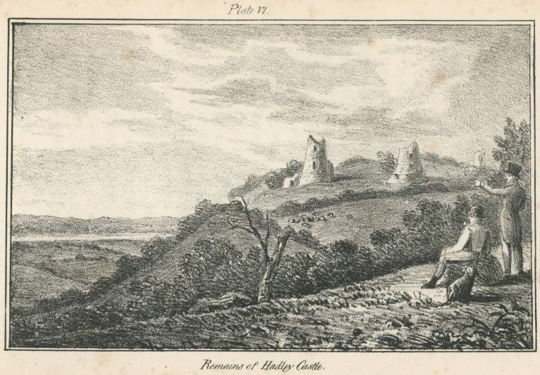Hadleigh Castle 1824 Southend Guide Copyright: Southend Guide by a Gentleman 1824