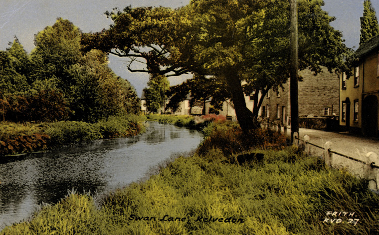 Kelvedon Swan Lane Post Card Copyright: William George