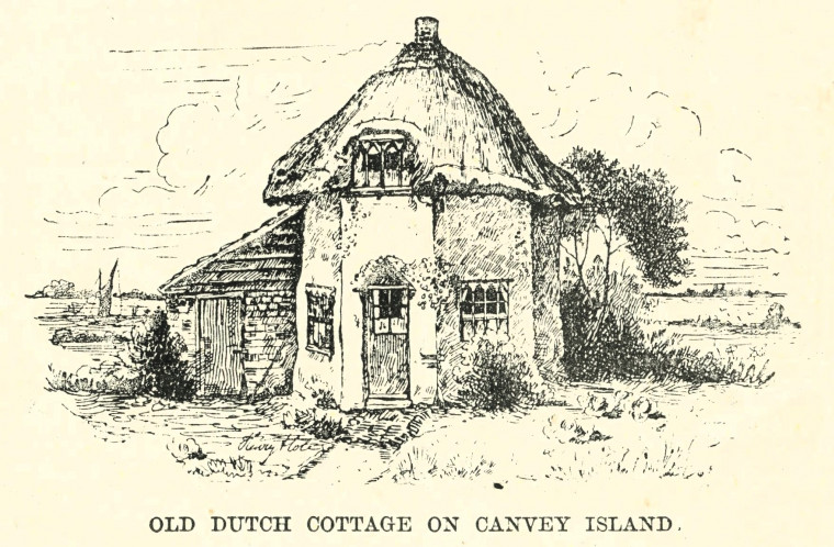 Canvey Dutch Cottage Essex Holidays Lindley 1898 Copyright: H A Cole 