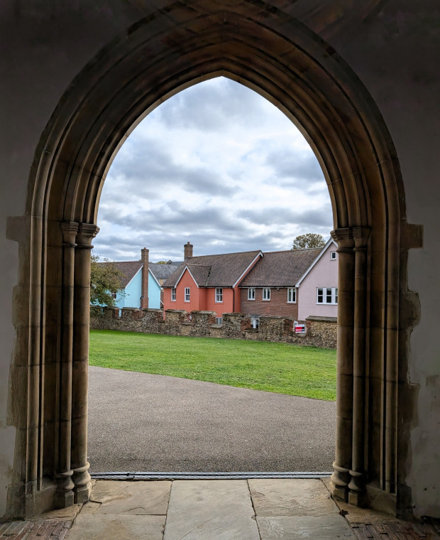 Bocking Church South Porch looking South 7 October 2025 Copyright: William George