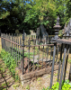 Wendens Ambo Churchyard Grave with Iron Railings 7 August 2022