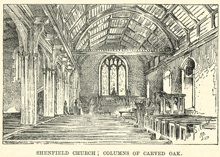 Shenfield Church Essex Holidays Lindley 1898 Copyright: J S Corder