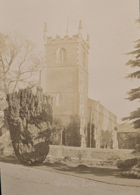 Wenden Loft Church Post Card Copyright: William George