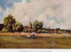 Chelmsford from the Recreation Ground L. Burleigh Bruhl 1915 