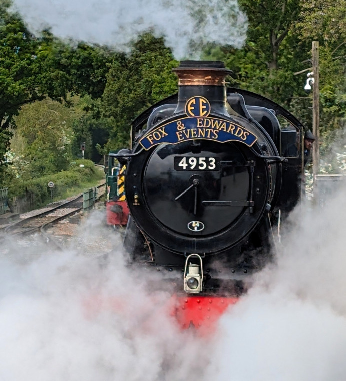 North Weald Steam Train 2 5th May 2025 Copyright: William George