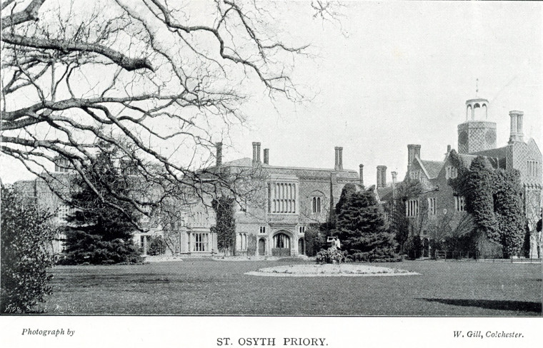 St Osyth Priory Country Seat 1897 Copyright: William George