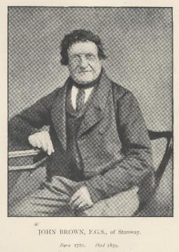 John Brown (1780-1859) Copyright: Essex Naturalist (1890) Vol. 4 Frontispiece