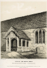 Margaretting Church North Porch Suckling 1845