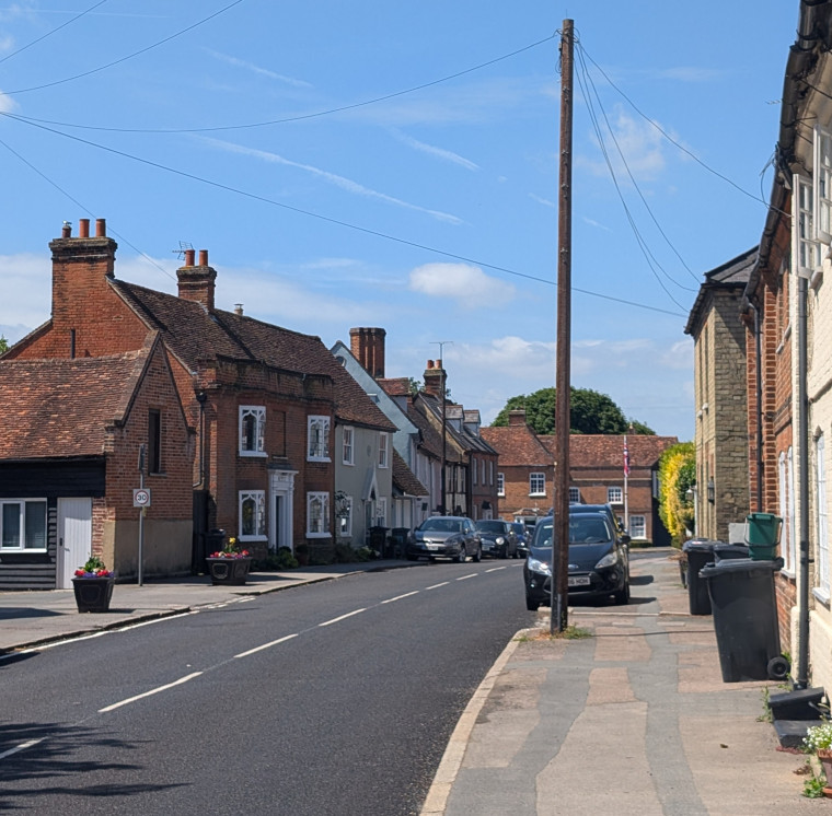 Hatfield Broad Oak Street Scene 2025 Copyright: William George