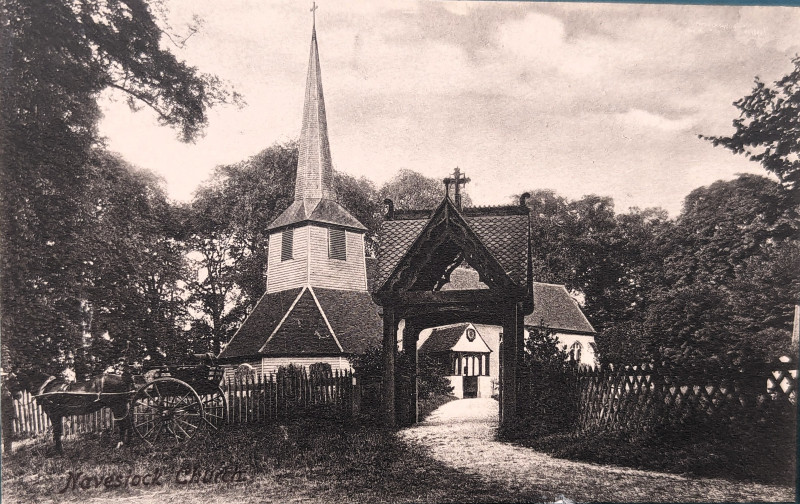 Navestock Church Post Card Copyright: William George