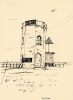 Brightlingsea Bateman Folly Pen and Ink Drawing 