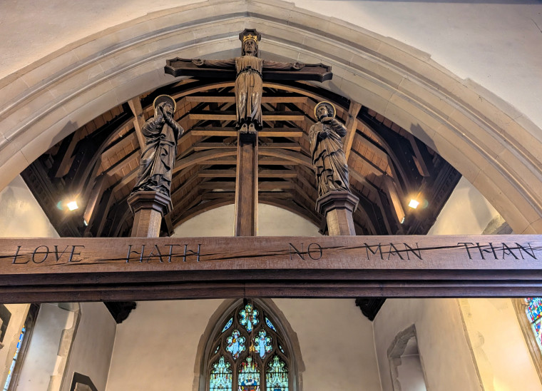 Fryerning Church Rood 31st May 2025 Copyright: William George