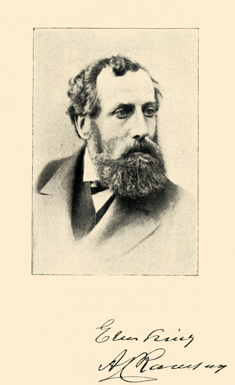 Andrew Crombie Ramsay 1814 to 1891 Geologist Copyright: Edinburgh Geological Society