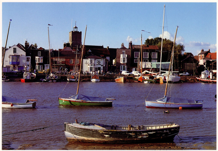 Wivenhoe Mitchels 1992 Copyright: Mark Mitchels Essex A Portrait in Colour 1992