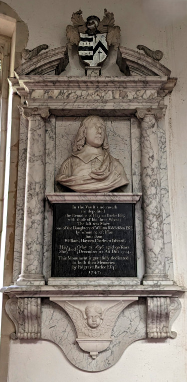 Clavering Church Monument M 5 August 2025 Copyright: William George