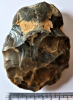 Late Middle Acheulian pointed flint hand axe 
