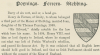 Poynings Ferrers Stebbing Arms F F Law 1898