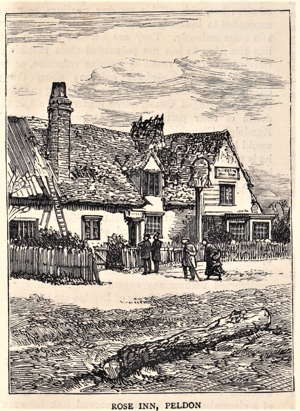 Rose Inn Peldon Essex Earthquake 1884 Copyright: William George