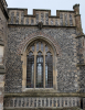 Great Bromley Church Window Tracery and Flint 15 November 2025
