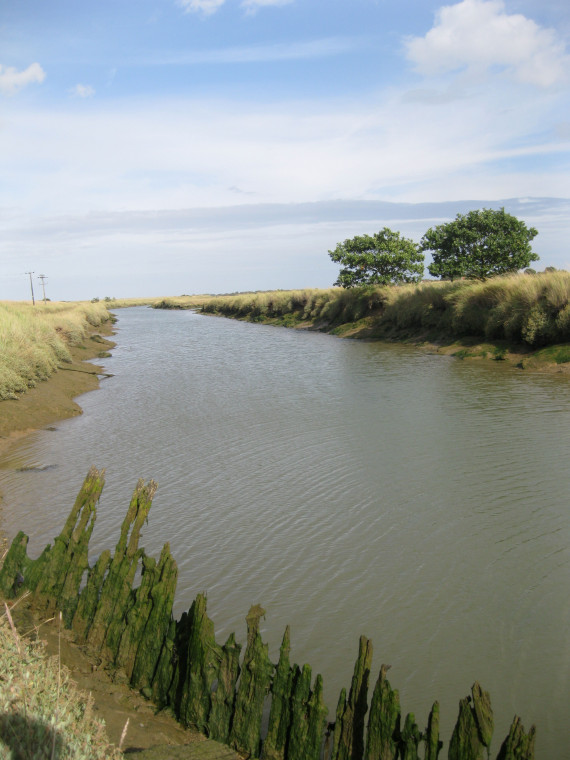 Beaumont Cut near Quay and Lime Kiln1869 in 2014 Copyright: William George