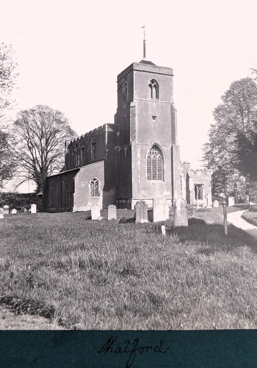 Shalford Church Post Card Copyright: William George