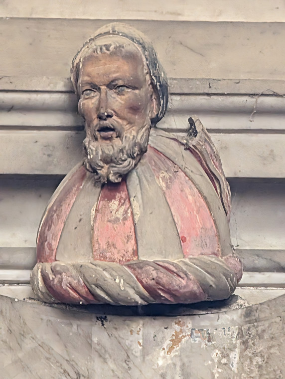 Hatfield Broad Oak Church Monument Detail 4  27 June 2025 Copyright: William George