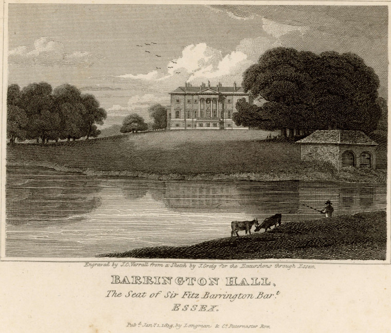 Barrington Hall Excursions through Essex 1819 Copyright: William George