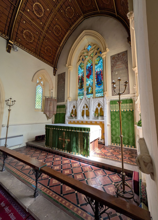 Matching Church Chancel 9th August 2025 Copyright: William George