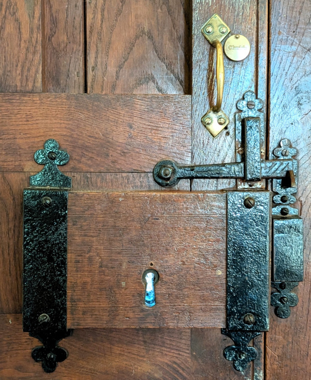 Matching Church Door Lock 9 August 2025 Copyright: William George
