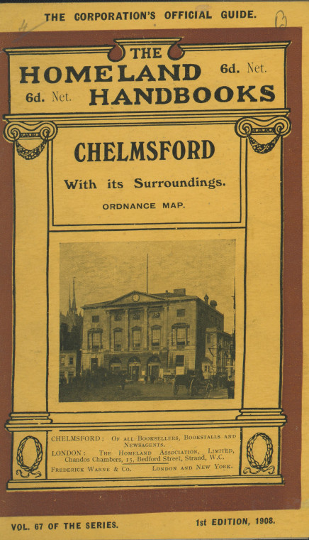 Chelmsford Homeland Books 1908 Cover Copyright: Homeland Chelmsford 1908