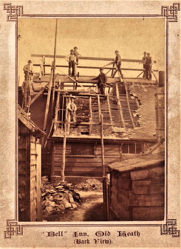 Bell Inn Old Heath Colchester Essex Earthquake Photograph 2 Copyright: William George