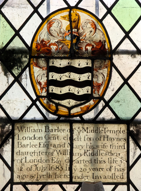 Clavering Church Barlee Stained Glass Window 5 August 2025 Copyright: William George