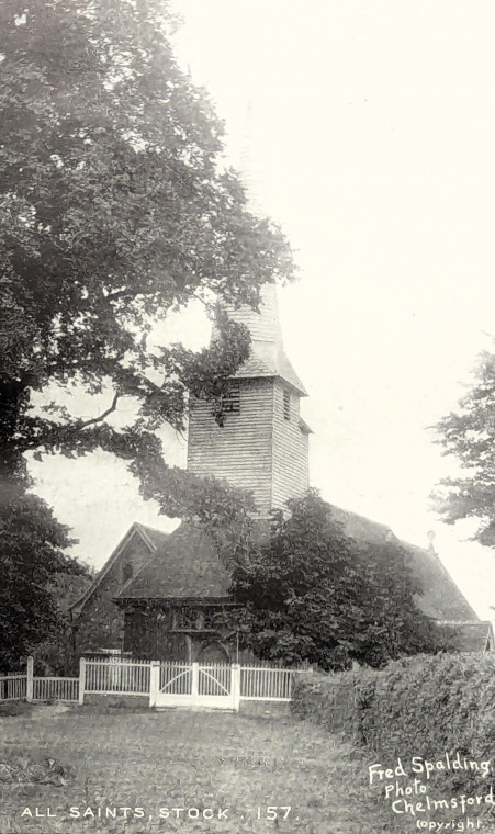 Stock All Saints Church Post Card Copyright: William George