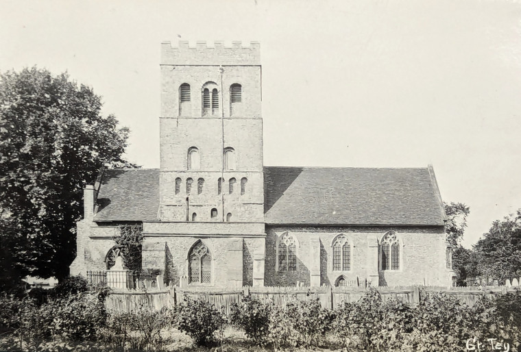 Great Tey Church Post Card Copyright: William George