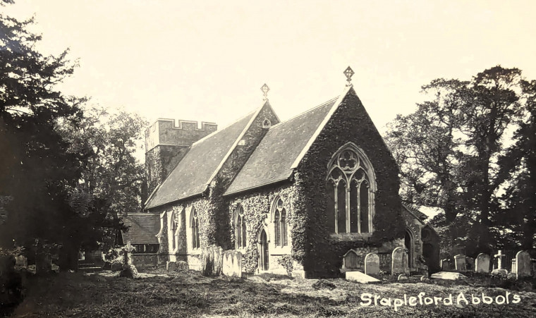 Stapleford Abbots Church Post Card Copyright: William George