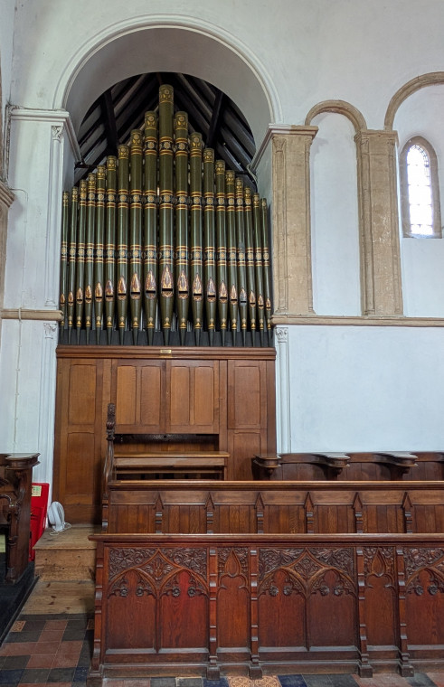 Castle Hedingham Church Organ 8 August 2025 Copyright: William George