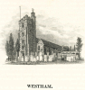 West Ham Church Ogborne 1817 
