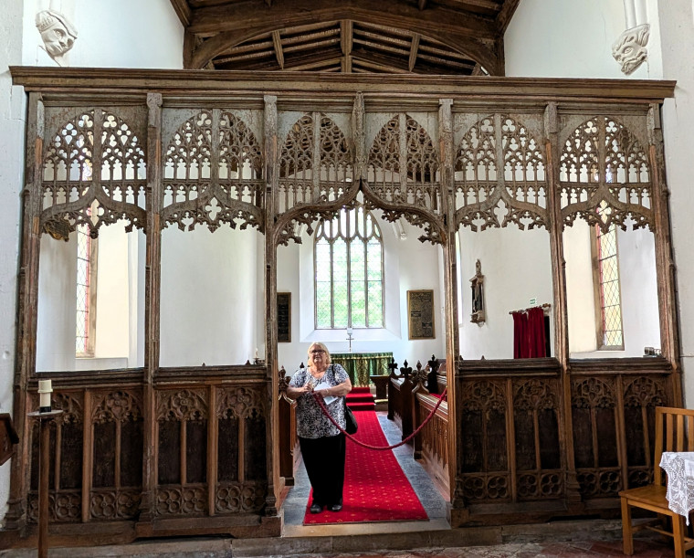 Clavering Church Chancel and Rood Screen 5 August 2025 Copyright: William George
