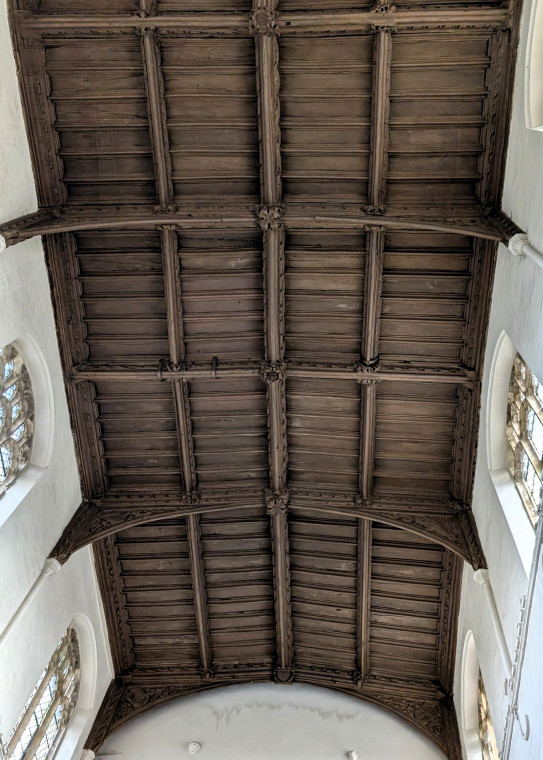 Bocking Church Nave Timber Ceiling 7 October 2025 Copyright: William George